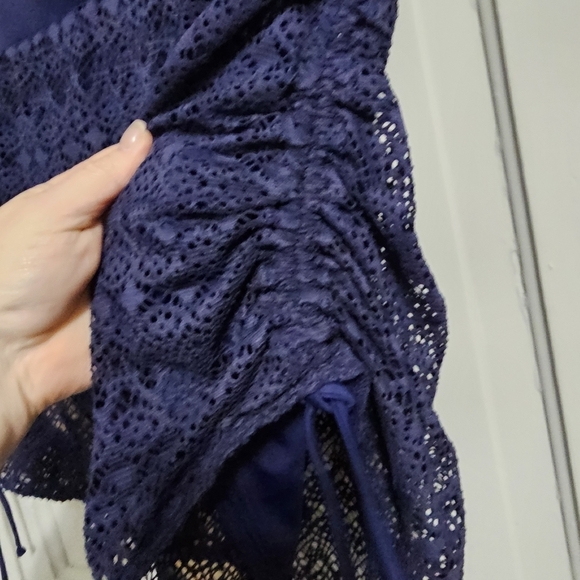 Swim by Cacique Crochet Swim Skirt Lane Bryant - Picture 2 of 8